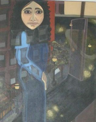 Painting — self portrait